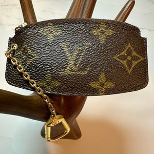 Louis Vuitton Vintage Monogram Key Pouch Vintage Pochette Cles